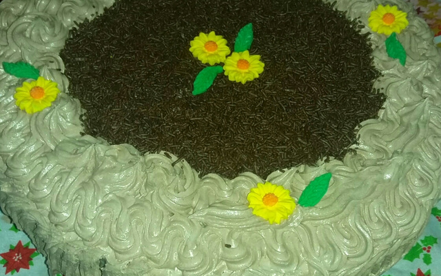 Bolo de chocolate de liqüidificador