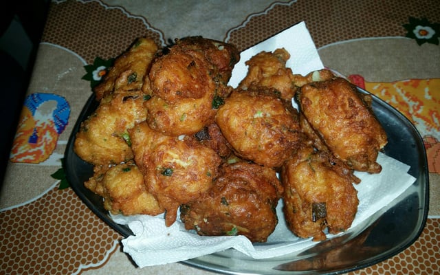 Bolinho de arroz simples da Valéria