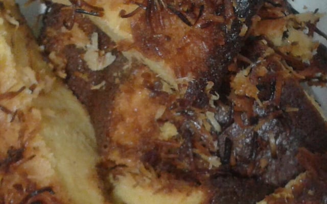 Bolo de milho verde com queijo