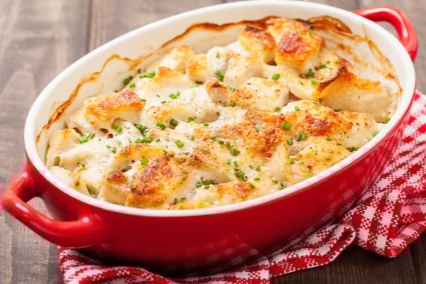 Bacalhau com natas (receita portuguesa)