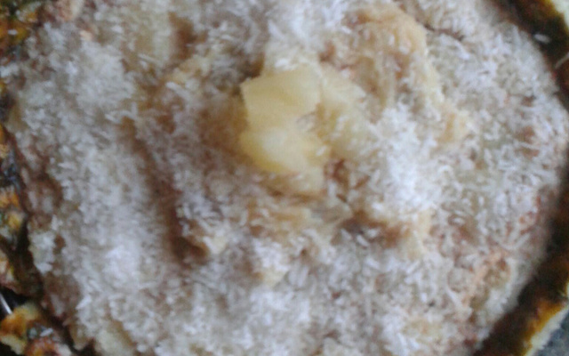 Torta de Biscoito Maisena com Abacaxi