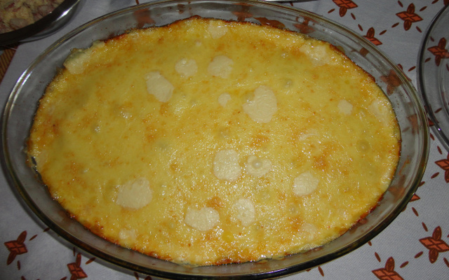 Batata gratinada