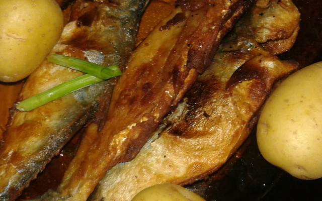 Peixe frito sequinho