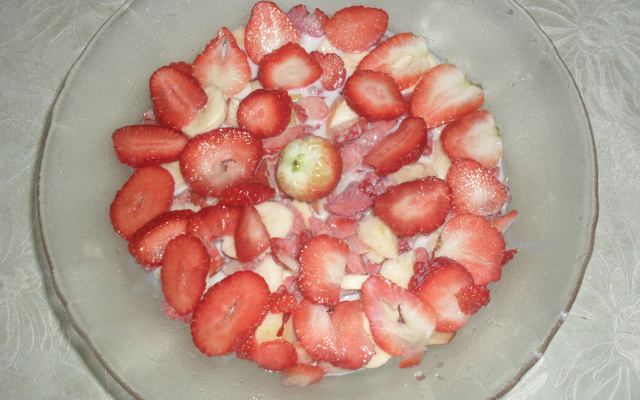 Salada de frutas basiquinha