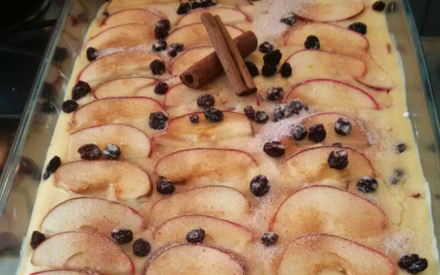 Caçarola de maçã da Alice Izzie