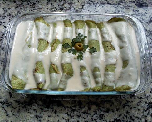 Panqueca Verde Nutritiva