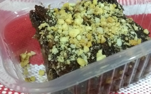 Brownie de banana e cacau