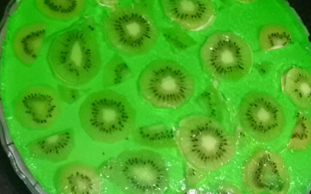 Torta de Limão e kiwi
