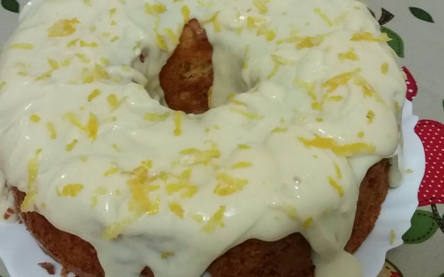 Bolo de limão siciliano