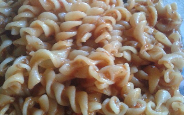 Macarrão com sardinha