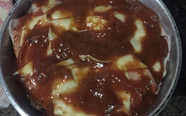 Filé à parmegiana delícia