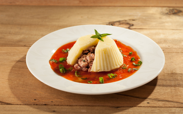 Petit Gateau de Linguiça Wurstwagen