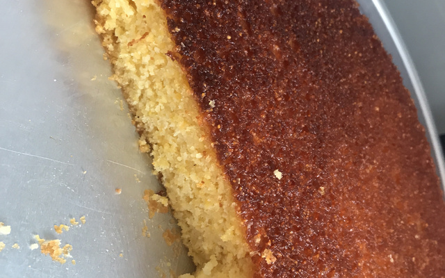 Bolo de milho e milharina super rápido