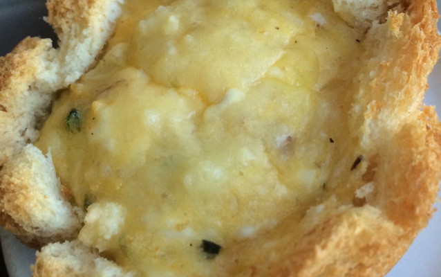 Quiche falso de frango