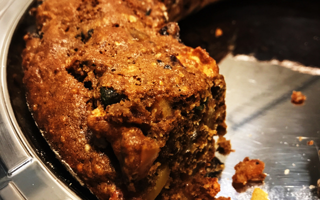 Bolo de Maçã Integral com Aveia e Passas