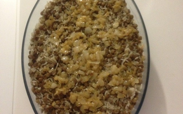 Lentilha à Moda Árabe