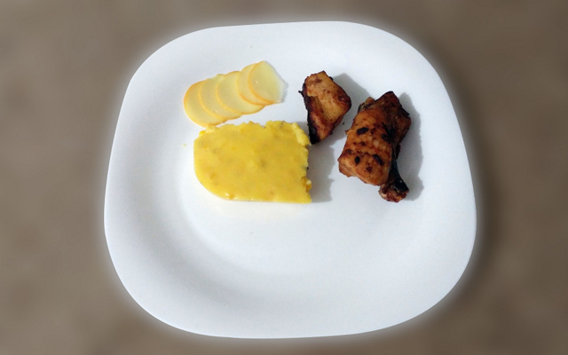 Polenta de milho verde