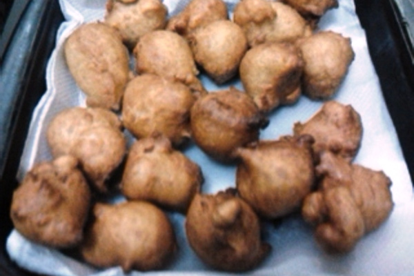 Bolinho de chuva salgado