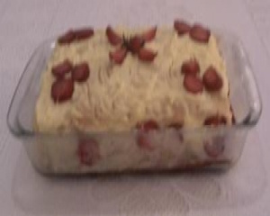 Torta de morango da Lelê