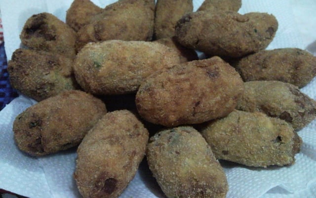 Croquete de atum simples