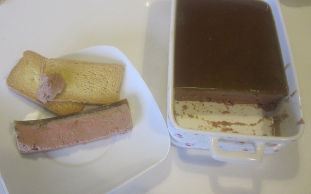 Patê de fígado de galinha