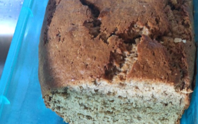 Banana bread com aveia