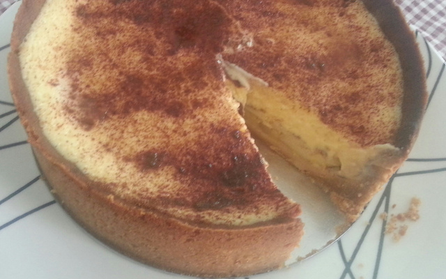 Torta de maçã com canela