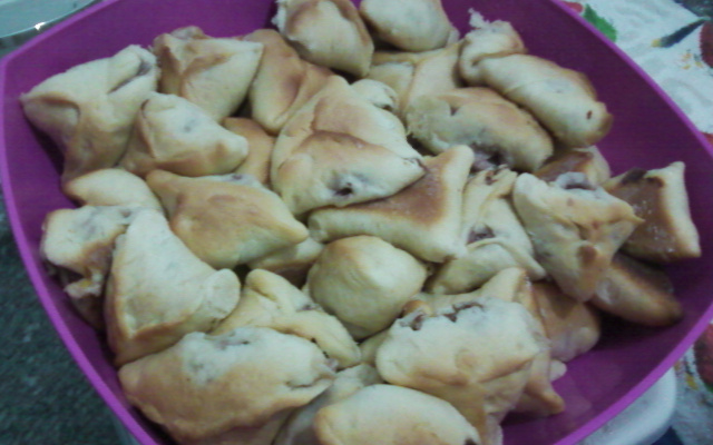 Esfiha macia e deliciosa