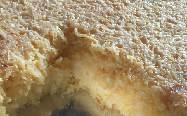 Broa de milho gelada com queijo