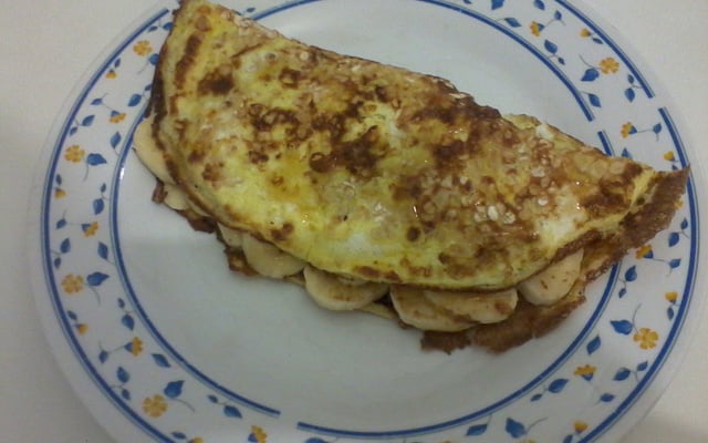 Omelete de banana
