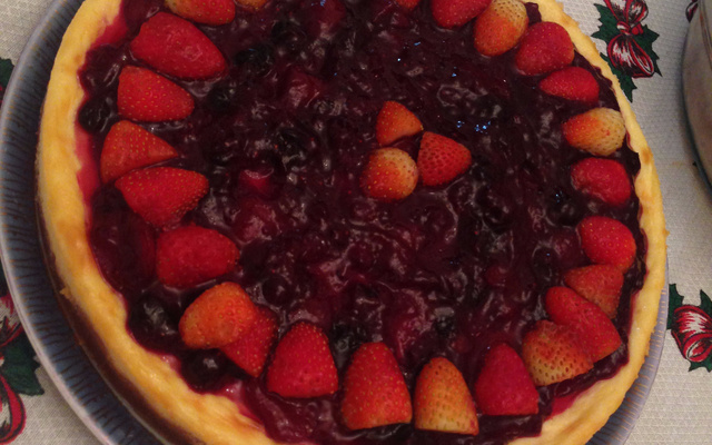 Cheesecake tradicional Nova York