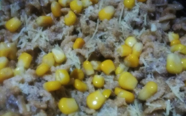 Macarrão com carne moída
