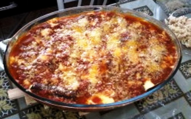 Lasanha de berinjela