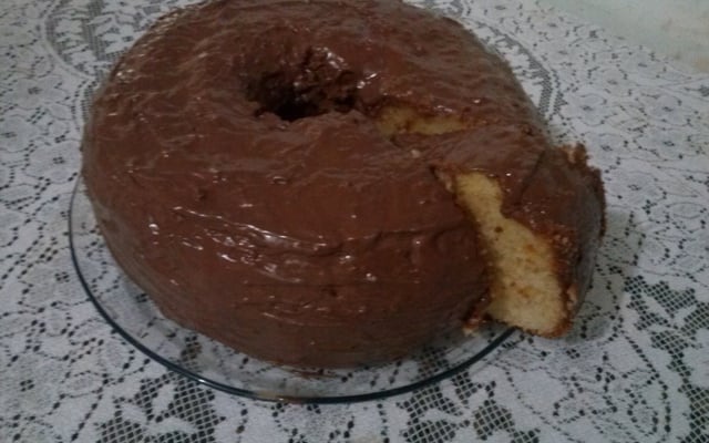 Bolo de laranja inteira