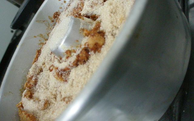 Torta de maçã crocante