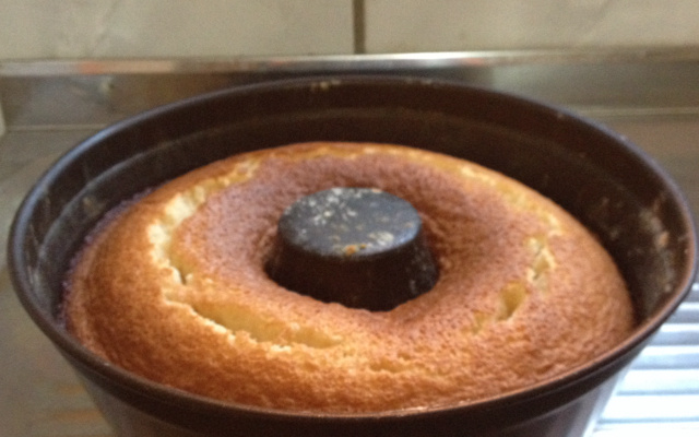 Bolo de milho com farinha de polentina