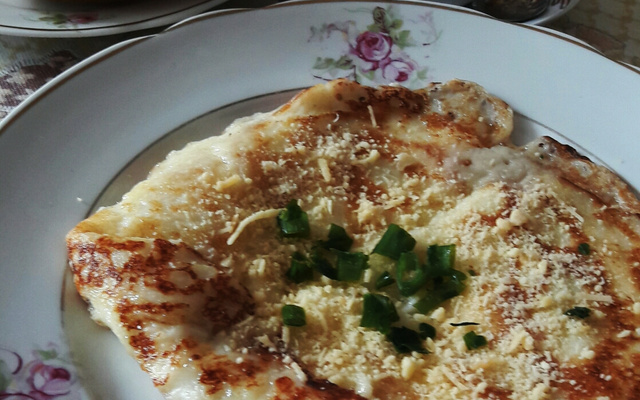 Pão de queijo de frigideira
