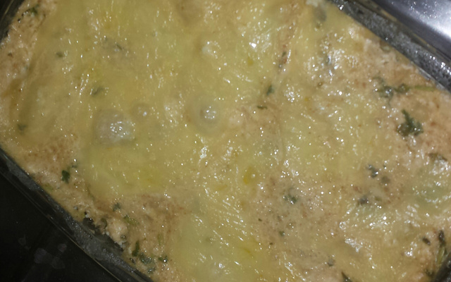 Lasanha de berinjela com ricota