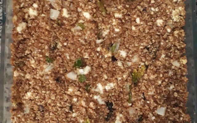 Quibe assado de ricota