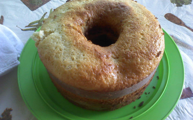 Bolo de baunilha fácil