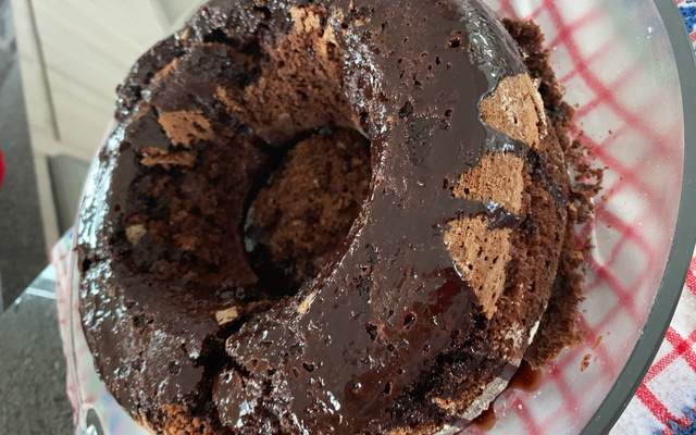 Bolo de chocolate diet