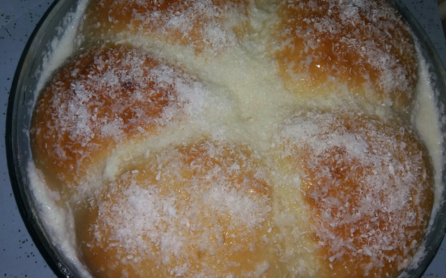 Pão doce com massa mole