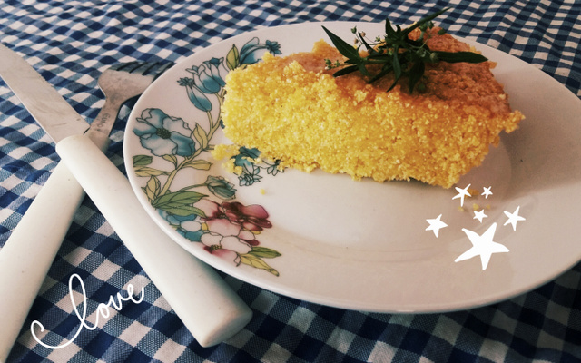 Bolo de milho fofinho