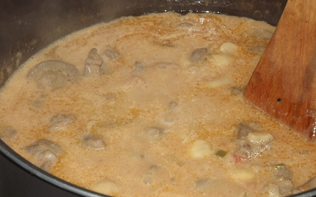 Estrogonofe de Borrego