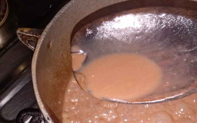 Brigadeiro sem usar leite condensado