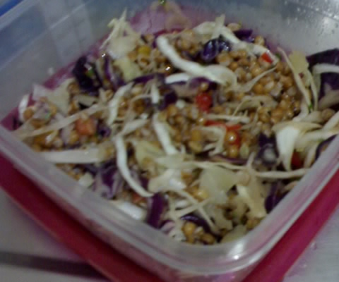 Salada de trigo