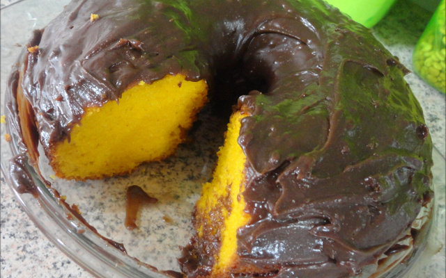Bolo de cenoura