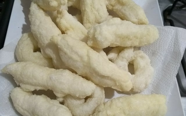 Biscoito frito de polvilho