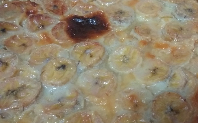 Torta de doce de banana