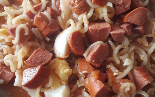 Yakisoba simples e barato